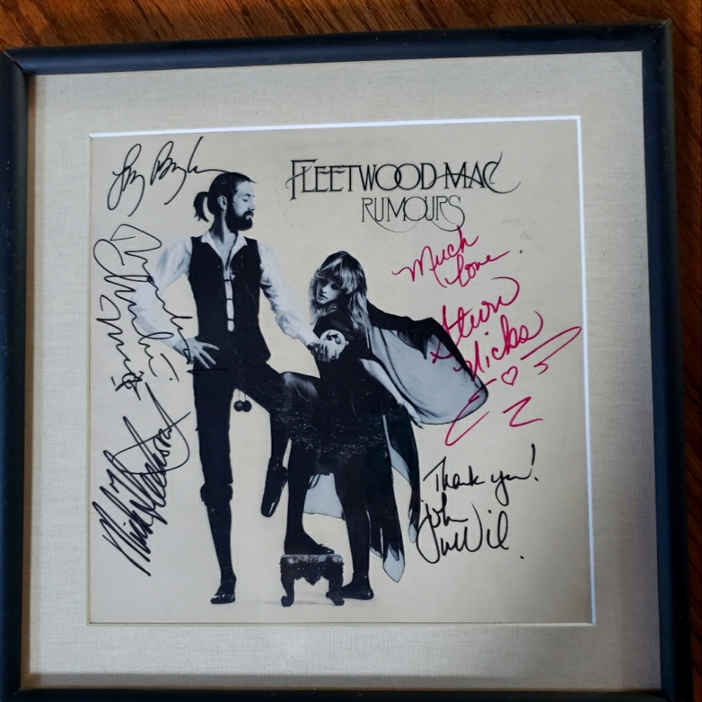 Rumours Album - Fleetwood Mac - AUTOGRAPHED!